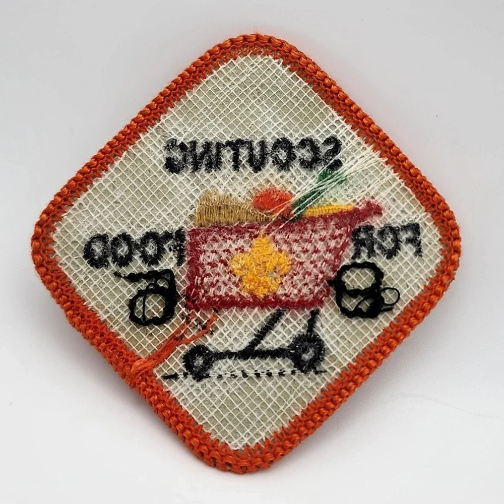 BOY SCOUTS OF AMERICA‎ SCOUTING FOR FOOD PATCH 1995 1996?